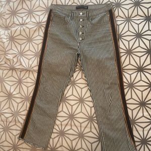 Jeans blue/white stripe